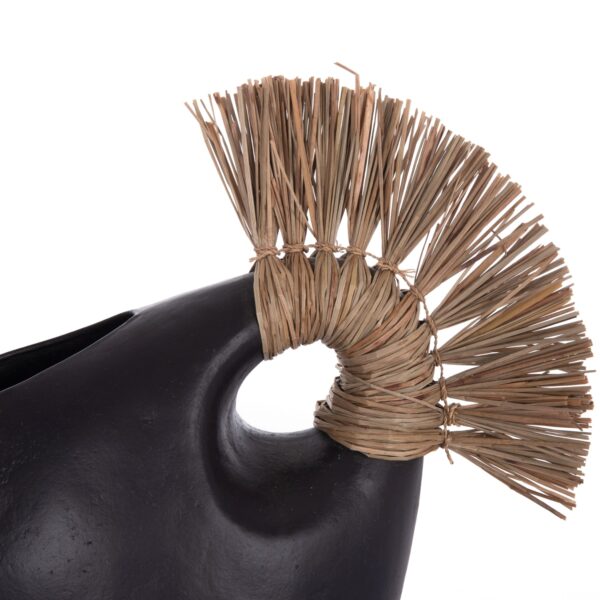 ΕΠΙΤΡΑΠΕΖΙΟ ΔΙΑΚΟΣΜΗΤΙΚΟ ALICA2 HM4671.01 ΜΑΥΡΗ ΤΕΡΑΚΟΤΑ & GRASS--44x18x50Υεκ. - Image 6