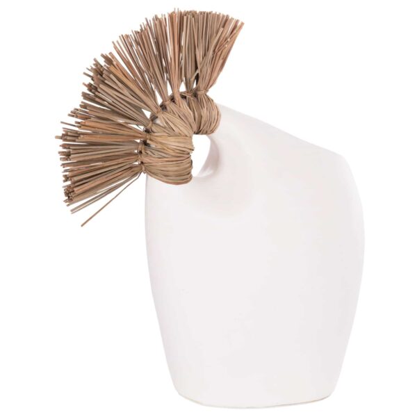 ΕΠΙΤΡΑΠΕΖΙΟ ΔΙΑΚΟΣΜΗΤΙΚΟ ALICA2 HM4671.02 ΛΕΥΚΗ ΤΕΡΑΚΟΤΑ & GRASS--44x18x50Υεκ. - Image 3