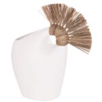 ΕΠΙΤΡΑΠΕΖΙΟ ΔΙΑΚΟΣΜΗΤΙΚΟ ALICA2 HM4671.02 ΛΕΥΚΗ ΤΕΡΑΚΟΤΑ & GRASS--44x18x50Υεκ. - Image 4