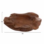 ΕΠΙΤΡΑΠΕΖΙΟ ΔΙΑΚΟΣΜΗΤΙΚΟ ΜΠΟΛ NOKI HM18296 ΞΥΛΟ ΤΕΑΚ--ΦΥΣΙΚΟ 50x46x10Yεκ - Image 2