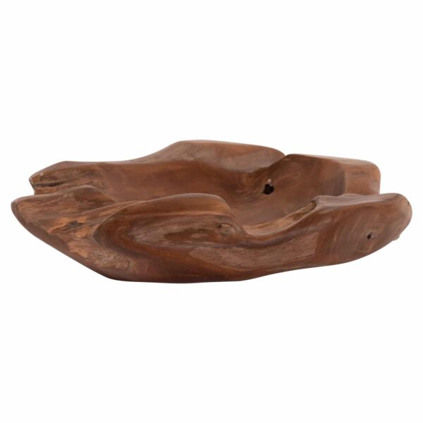 ΕΠΙΤΡΑΠΕΖΙΟ ΔΙΑΚΟΣΜΗΤΙΚΟ ΜΠΟΛ NOKI HM18296 ΞΥΛΟ ΤΕΑΚ--ΦΥΣΙΚΟ 50x46x10Yεκ - Image 4