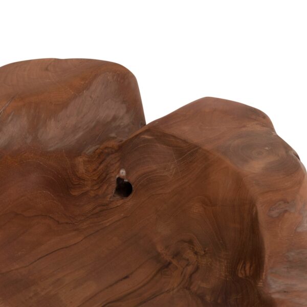 ΕΠΙΤΡΑΠΕΖΙΟ ΔΙΑΚΟΣΜΗΤΙΚΟ ΜΠΟΛ NOKI HM18296 ΞΥΛΟ ΤΕΑΚ--ΦΥΣΙΚΟ 50x46x10Yεκ - Image 6