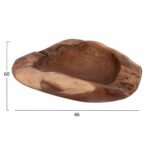 ΕΠΙΤΡΑΠΕΖΙΟ ΔΙΑΚΟΣΜΗΤΙΚΟ ΜΠΟΛ NOKI HM18297 ΞΥΛΟ ΤΕΑΚ--ΦΥΣΙΚΟ 60x46x15Yεκ - Image 2