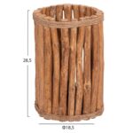 ΕΠΙΤΡΑΠΕΖΙΟ ΦΩΤΙΣΤΙΚΟ ΚΥΛΙΝΔΡΙΚΟ GWYN HM4435 ΚΛΑΔΙΑ DRIFTWOOD ΣΕ ΦΥΣΙΚΟ Φ18,5x28,5Υεκ - Image 2