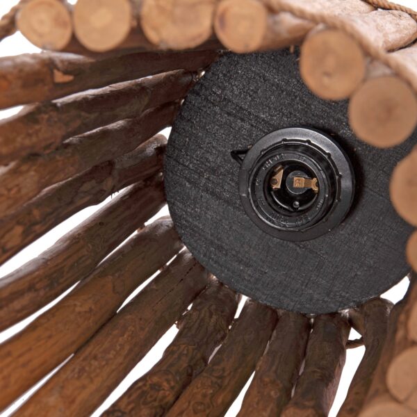 ΕΠΙΤΡΑΠΕΖΙΟ ΦΩΤΙΣΤΙΚΟ ΚΥΛΙΝΔΡΙΚΟ GWYN HM4435 ΚΛΑΔΙΑ DRIFTWOOD ΣΕ ΦΥΣΙΚΟ Φ18,5x28,5Υεκ - Image 5