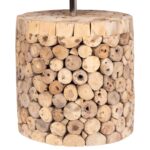 ΕΠΙΤΡΑΠΕΖΙΟ ΚΥΛΙΝΔΡΙΚΟ ΦΩΤΙΣΤΙΚΟ TWIGGY HM4427 DRIFTWOOD & ΜΠΕΖ ΚΑΠΕΛΟ Φ24.5x45Υεκ. - Image 4