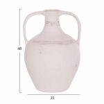 ΔΙΑΚΟΣΜΗΤΙΚΟΣ ΑΜΦΟΡΕΑΣ FEAX HM4676.02S ΛΕΥΚΗ ΤΕΡΑΚΟΤΑ--35x35x48Υεκ. - Image 2