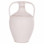 ΔΙΑΚΟΣΜΗΤΙΚΟΣ ΑΜΦΟΡΕΑΣ FEAX HM4676.02L ΛΕΥΚΗ ΤΕΡΑΚΟΤΑ--35x35x58Υεκ. - Image 3