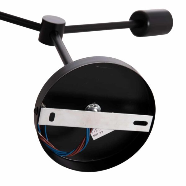 ΦΩΤΙΣΤΙΚΟ ΟΡΟΦΗΣ 3-ΦΩΤΟ LIGHTY HM7404.11 ΜΕΤΑΛΛΟ ΣΕ ΜΑΥΡΟ 52x5x48Υεκ. - Image 6