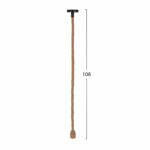 ΦΩΤΙΣΤΙΚΟ ΟΡΟΦΗΣ ΚΡΕΜΑΣΤΟ ΜΕ ΛΑΜΠΤΗΡΑ HM11928.02--ΣΧΟΙΝΙ 1m ΠΑΧΟΥΣ 2cm-ΝΤΟΥΙ Ε27 - Image 2