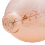 ΦΩΤΙΣΤΙΚΟ ΟΡΟΦΗΣ ΚΡΕΜΑΣΤΟ ΜΕ ΛΑΜΠΤΗΡΑ HM11927.01--ΣΧΟΙΝΙ 1m ΠΑΧΟΥΣ 2cm-ΝΤΟΥΙ Ε27 - Image 5