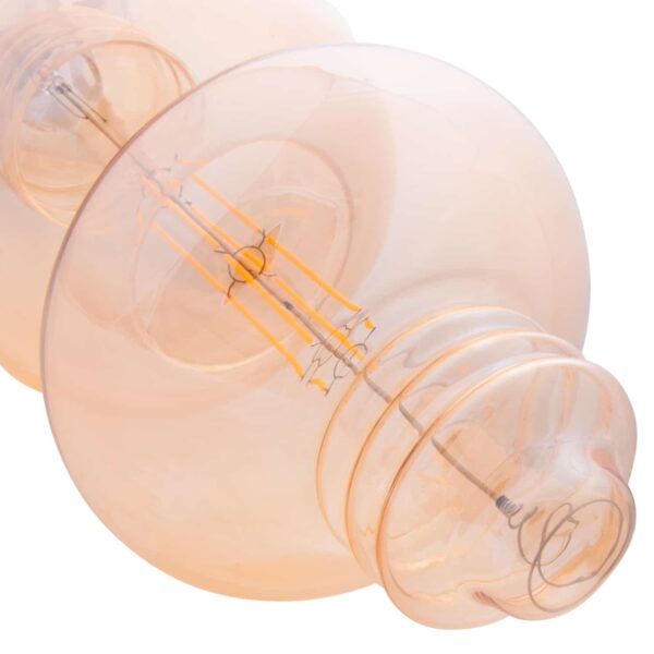 ΦΩΤΙΣΤΙΚΟ ΟΡΟΦΗΣ ΚΡΕΜΑΣΤΟ ΜΕ ΛΑΜΠΤΗΡΑ HM11929.01--ΣΧΟΙΝΙ 1m ΠΑΧΟΥΣ 2cm-ΝΤΟΥΙ Ε27 - Image 6