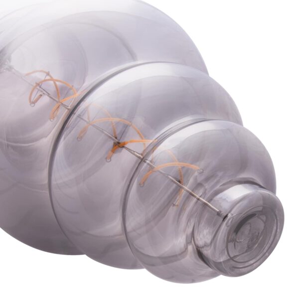 ΦΩΤΙΣΤΙΚΟ ΟΡΟΦΗΣ ΚΡΕΜΑΣΤΟ ΜΕ ΛΑΜΠΤΗΡΑ HM11932.02--ΣΧΟΙΝΙ 1m ΠΑΧΟΥΣ 2cm-ΝΤΟΥΙ Ε27 - Image 6