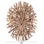 ΦΩΤΙΖΟΜΕΝΟ ΔΙΑΚΟΣΜΗΤΙΚΟ ΤΟΙΧΟΥ DREAMER HM4422 DRIFTWOOD ΜΕ ΤΑΙΝΙΑ LED Φ90x7(πάχος)εκ - Image 2