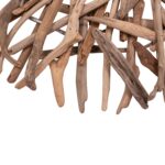 ΦΩΤΙΖΟΜΕΝΟ ΔΙΑΚΟΣΜΗΤΙΚΟ ΤΟΙΧΟΥ DREAMER HM4422 DRIFTWOOD ΜΕ ΤΑΙΝΙΑ LED Φ90x7(πάχος)εκ - Image 4
