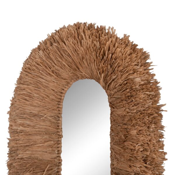 ΚΑΘΡΕΠΤΗΣ ΤΟΙΧΟΥ ΟΒΑΛ HM4711 ΠΛΑΙΣΙΟ ΙΝΕΣ ΣΙΖΑΛ ΣΕ ΧΡΩΜΑ ΦΥΣΙΚΟ 95x60x15(πάχος)εκ. - Image 4