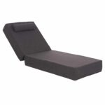 ΜΑΞΙΛΑΡΙ ΞΑΠΛΩΣΤΡΑΣ KIHEI HM21094.03 OLEFIN ΣΚΟΥΡΟ ΓΚΡΙ ΜΕ FOAM 198x70x20Υεκ