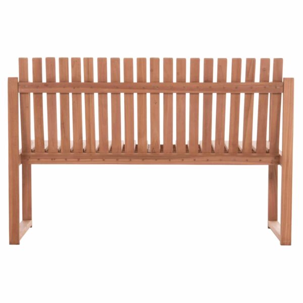 ΠΑΓΚΑΚΙ ΚΗΠΟΥ 2ΘΕΣΙΟ VED HM18124 ΞΥΛΟ TEAK--ΦΥΣΙΚΟ ΧΡΩΜΑ 130x60x86Υεκ. - Image 6