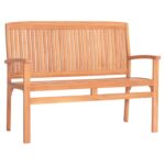 ΠΑΓΚΑΚΙ ΚΗΠΟΥ 2ΘΕΣΙΟ DRAMMON HM18126 ΞΥΛΟ ΤΕΑΚ ΣΕ ΦΥΣΙΚΟ 120x56.5x91.5Υεκ.