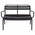 ΠΑΓΚΑΚΙ ΠΟΛΥΠΡΟΠΥΛΕΝΙΟΥ 2ΘΕΣΙΟ KORVER HM6332.02 ΜΑΥΡΟ 113x65x76Υεκ. - Image 3