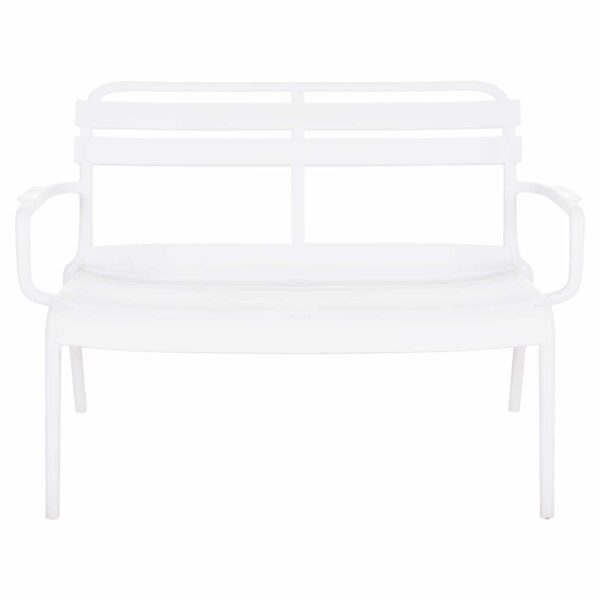 ΠΑΓΚΑΚΙ ΠΟΛΥΠΡΟΠΥΛΕΝΙΟΥ 2ΘΕΣΙΟ KORVER HM6332.01 ΛΕΥΚΟ 113x65x76Υεκ. - Image 3