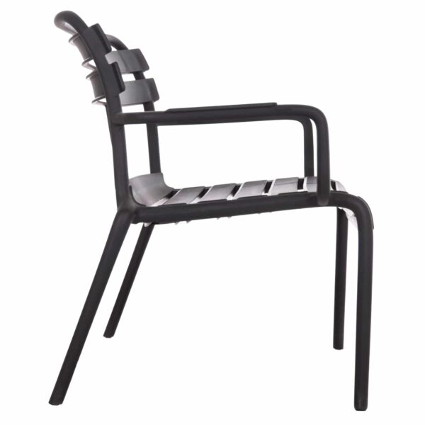 ΠΑΓΚΑΚΙ ΠΟΛΥΠΡΟΠΥΛΕΝΙΟΥ 2ΘΕΣΙΟ KORVER HM6332.02 ΜΑΥΡΟ 113x65x76Υεκ. - Image 4