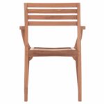 ΠΟΛΥΘΡΟΝΑ ΕΞΩΤ.ΧΩΡΟΥ ERMIONI HM18129 ΞΥΛΟ TEAK--ΦΥΣΙΚΟ ΧΡΩΜΑ 60x59x84Υεκ. - Image 6