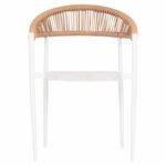 ΠΟΛΥΘΡΟΝΑ BERG HM6284.01 ΑΛΟΥΜΙΝΙΟ & TEXTILENE ΛΕΥΚΟ--P.E.TWISTED RATTAN 55x56x79Υεκ - Image 3