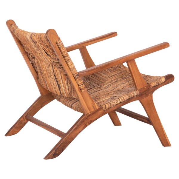 ΠΟΛΥΘΡΟΝΑ TONDO HM9914 ΞΥΛΟ ΤΕΑΚ--ΨΑΘΑ ΑΠΟ ΣΧΟΙΝΙ ΜΠΑΝΑΝΑΣ 69x74x68Υεκ. - Image 5