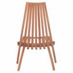 ΠΟΛΥΘΡΟΝΑ LOUNGE ΠΤΥΣΣΟΜΕΝΗ SHIGAO HM18112 ΞΥΛΟ TEAK--ΦΥΣΙΚΟ 61x88.5x89Υεκ. - Image 6