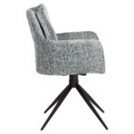 ΠΟΛΥΘΡΟΝΑ ΠΕΡΙΣΤΡΕΦOMENH BLANS HM9942.03 ΜΕΝΤΑ ΜΠΟΥΚΛΕ ΥΦΑΣΜΑ-ΜΕΤΑΛΛΙΚΑ ΠΟΔΙΑ 62x60x90Υ - Image 4