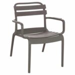 ΠΟΛΥΘΡΟΝΑ ΣΑΛΟΝΙΟΥ ΠΟΛΥΠΡΟΠΥΛΕΝΙΟΥ KORVER HM6333.05 DARK OLIVE GREEN 63.5x65x76Υεκ.