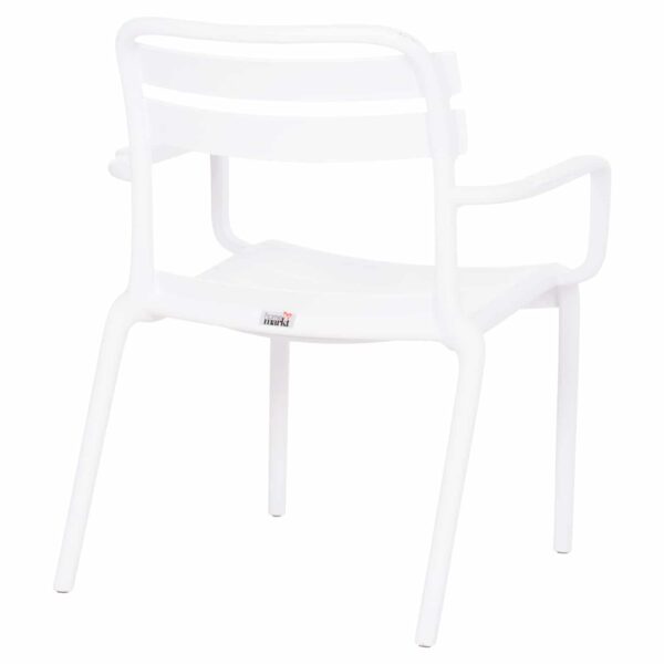 ΠΟΛΥΘΡΟΝΑ ΣΑΛΟΝΙΟΥ ΠΟΛΥΠΡΟΠΥΛΕΝΙΟΥ KORVER HM6333.01 ΛΕΥΚΗ 63.5x65x76Υεκ. - Image 5