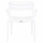 ΠΟΛΥΘΡΟΝΑ ΣΑΛΟΝΙΟΥ ΠΟΛΥΠΡΟΠΥΛΕΝΙΟΥ KORVER HM6333.01 ΛΕΥΚΗ 63.5x65x76Υεκ. - Image 6