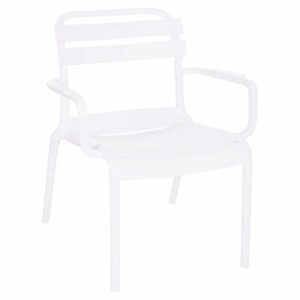 ΠΟΛΥΘΡΟΝΑ ΣΑΛΟΝΙΟΥ ΠΟΛΥΠΡΟΠΥΛΕΝΙΟΥ KORVER HM6333.01 ΛΕΥΚΗ 63.5x65x76Υεκ.