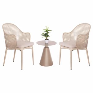 ΣΕΤ LOUNGE 3TMX ΕΞ.ΧΩΡΟΥ OREGO HM21106.03 ΑΛΟΥΜΙΝΙΟ ΣΕ ΚΑΠΟΥΤΣΙΝΟ