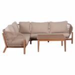 ΣΕΤ ΣΑΛΟΝΙ ΓΩΝΙΑ ΕΞ. ΧΩΡΟΥ 3ΤΜΧ SANJI HM6223 ΞΥΛΟ ΑΚΑΚΙΑΣ-ΑΛΟΥΜΙΝΙΟ-ΣΧΟΙΝΙ - Image 4