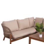 ΣΕΤ ΣΑΛΟΝΙ ΓΩΝΙΑ ΕΞ. ΧΩΡΟΥ 3ΤΜΧ SANJI HM6223 ΞΥΛΟ ΑΚΑΚΙΑΣ-ΑΛΟΥΜΙΝΙΟ-ΣΧΟΙΝΙ - Image 5