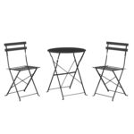 ΣΕΤ ΖΑΠΠΕΙΟΥ 3TMX SOPHIE HM21118.02 ΜΕΤΑΛΛΙΚΟ ΣΕ ΜΑΥΡΟ ΧΡΩΜΑ