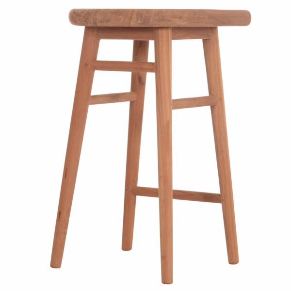 ΣΚΑΜΠΟ ΜΠΑΡ BOLMAR HM18108 ΞΥΛΟ ΤΕΑΚ ΣΕ ΦΥΣΙΚΟ 40.5x44x74Υεκ. - Image 5