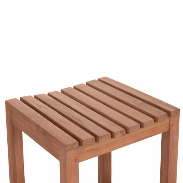 ΣΚΑΜΠΟ ΜΠΑΡ NIKOL HM18109 ΞΥΛΟ ΤΕΑΚ ΣΕ ΦΥΣΙΚΟ 40x40x77Υεκ. - Image 6