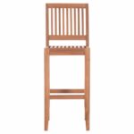 ΣΚΑΜΠΟ ΜΠΑΡ ΜΕ ΠΛΑΤΗ PAIPER HM18110 ΞΥΛΟ ΤΕΑΚ ΣΕ ΦΥΣΙΚΟ 40x49,5x114Υεκ. - Image 3