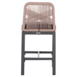 ΣΚΑΜΠΟ ΜΠΑΡ ΜΕΣ.ΥΨΟΥΣ HOWARD HM5791.21 ΑΝΘΡΑΚΙ ΑΛΟΥΜΙΝΙΟ--ΜΠΕΖ ΣΧΟΙΝΙ 47,5x55x94,5Υεκ - Image 6