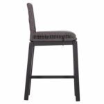 ΣΚΑΜΠΟ ΜΠΑΡ ΜΕΣ.ΥΨΟΥΣ HOWARD HM5791.23 ΜΑΥΡΟ ΑΛΟΥΜΙΝΙΟ--ΓΚΡΙ ΣΧΟΙΝΙ 47,5x55x94,5Υεκ. - Image 4
