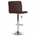 ΣΚΑΜΠΟ ΜΠΑΡ ΠΕΡΙΣΤΡΕΦΟΜΕΝΟ DIANA HM202.23 ΚΑΦΕ PU--ΜΕΤΑΛΛΟ ΧΡΩΜΙΟ 44x52x109Υεκ. - Image 5