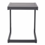 ΤΡΑΠΕΖΑΚΙ ΞΑΠΛΩΣΤΡΑΣ BELLING HM6274.03 ΑΛΟΥΜΙΝΙΟ ΣΕ ΣΚΟΥΡΟ ΓΚΡΙ 42x43x53Υεκ. - Image 6