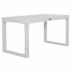 ΤΡΑΠΕΖΑΚΙ ΞΑΠΛΩΣΤΡΑΣ SENTRY HM6275.01 ΑΛΟΥΜΙΝΙΟ ΣΕ ΛΕΥΚΟ 87x43,5x45Υεκ. - Image 4