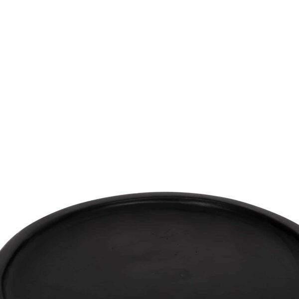 ΤΡΑΠΕΖΙ ΒΟΗΘΗΤΙΚΟ LOKI HM9899.12 ΜΑΣΙΦ ΞΥΛΟ SUAR ΣΕ ΜΑΥΡΟ Φ30x50Υεκ. - Image 6