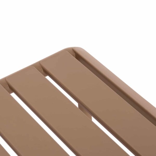 ΤΡΑΠΕΖΙ ΣΑΛΟΝΙΟΥ ΕΞΩΤΕΡΙΚΟΥ ΧΩΡΟΥ ΧΑΜΗΛΟ KORVER HM6334.04 ΠΟΛΥΠΡΟΠΥΛΕΝΙΟ ΚΑΠΟΥΤΣΙΝΟ 100x60x46Υεκ - Image 6