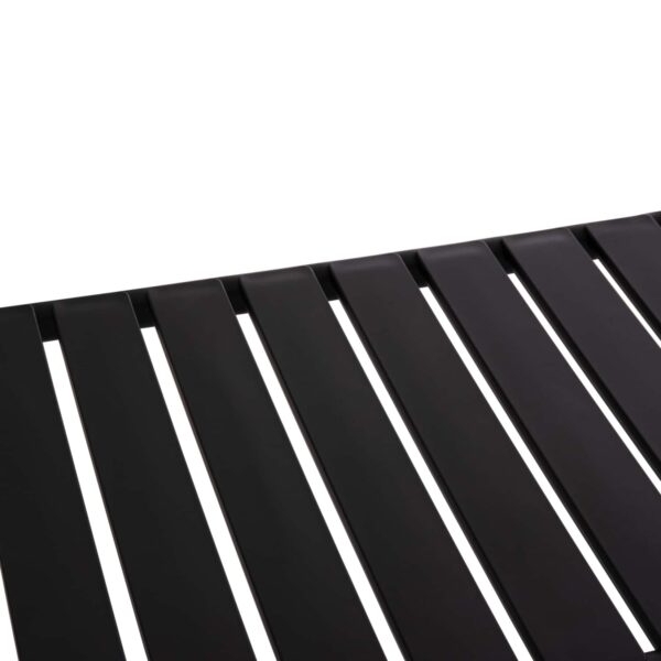 ΤΡΑΠΕΖΙ ΣΑΛΟΝΙΟΥ ΕΞΩΤΕΡΙΚΟΥ ΧΩΡΟΥ ΧΑΜΗΛΟ KORVER HM6334.02 ΠΟΛΥΠΡΟΠΥΛΕΝΙΟ ΜΑΥΡΟ 100x60x46Υεκ - Image 6